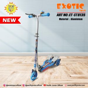 Scooter Pedal Injak Exotic ST 8135 Skuter Anak Music Lampu / 2026 // SCOOTER ALLOY ET-ST8132 (GENJOT MUSIC) EXOTIC musik lampu