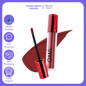 OMG  OH MY GLAM MATTE KISS LIPCREAM |  MASKPROOF | WARNA INTENSE | TAHAN LAMA | RINGAN