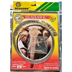 สายสลิงตกปลา สายสลิงตราช้าง SEAHAWK 7X7 Elephant Power Made in Japan ของแท้ 100%
