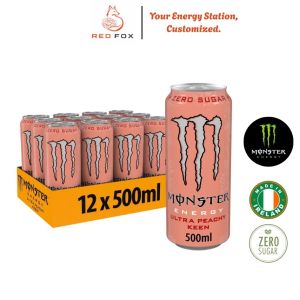 Monster Energy Ultra Peachy Keen 12 x 500ml (CAN)