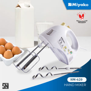 Miyako Hand Mixer Kue Roti - HM620 - GRATIS ONGKIR Jabodetabek