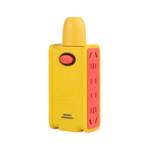 ปลั๊กไร้สายกําลังสูงมัลติฟังก์ชั่น ปลั๊กหลายรูในสถานที่ก่อสร้าง