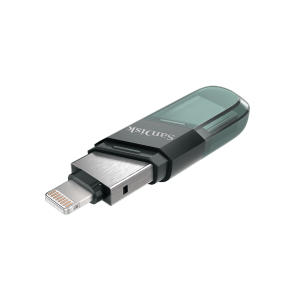 Sandisk iXpand Flip Flash Drive Flip OTG USB for iPhone & iPad (32GB/64GB/128GB) SDIX90N