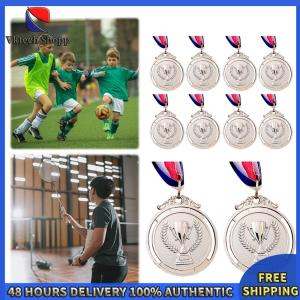 Vktech 10 ชิ้นเหรียญทอง/เงิน/บรอนซ์เหรียญรางวัลเหรียญรางวัลรางวัลเหรียญผู้ชนะรางวัลเหรียญรางวัลเหรียญรางวัลเหรียญรางวัลสำหรับเกมกีฬา