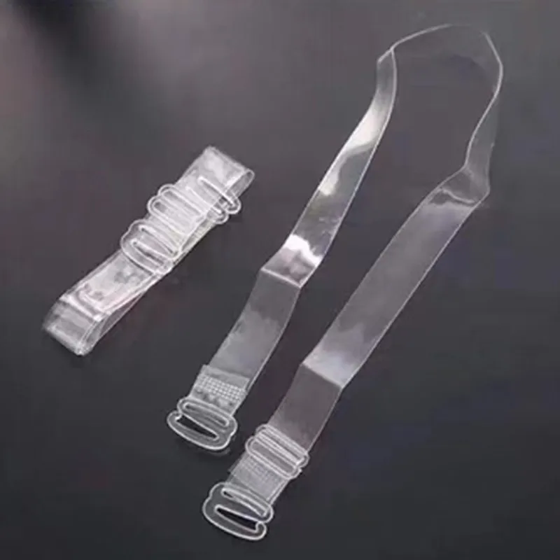 Transparent Shoulder Straps Invisible Non-slip Elastic Seamless Bra Strap