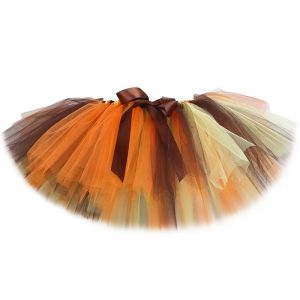 Girls Lion Tutu Skirt Perform Dance Toddler Baby Tutus Tulle Skirt Kids Halloween Animal Lion King Costume with Mane Headband2026