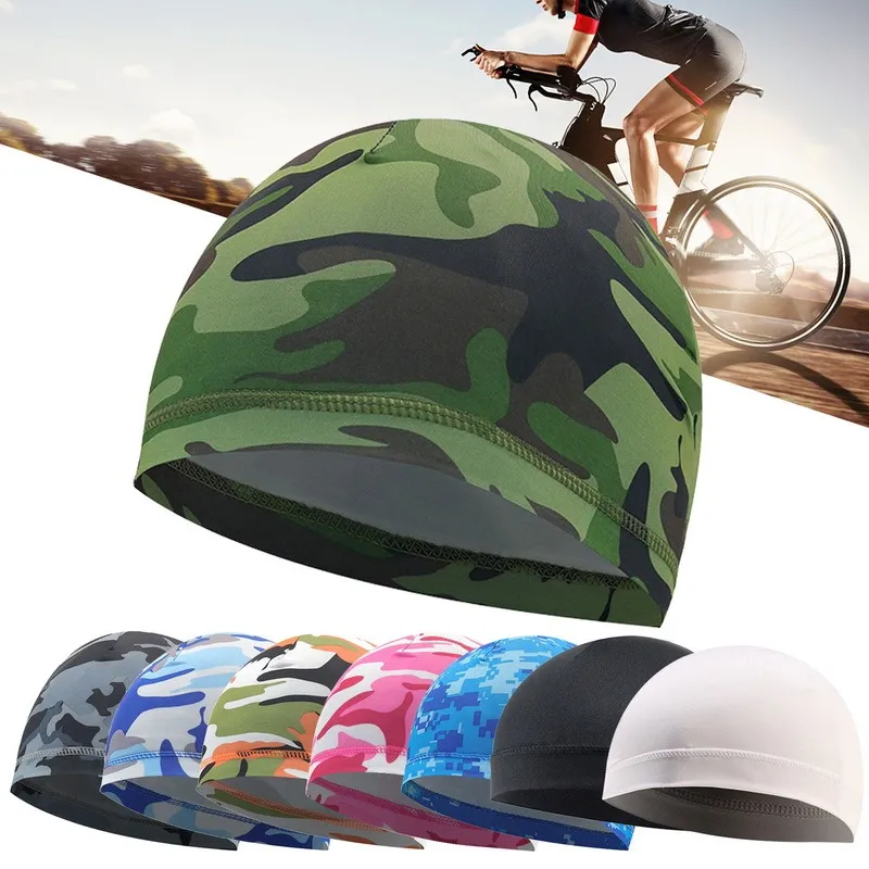 Sport Cycling Helmet Hat Quick drying Skull Cap Bike Motorbike