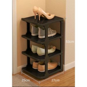 Shoe Rack BTO Waterproof ✨Redeem Follower Discount Voucher✨Local SG Stock DIY Hdb College Campus Outdoor Rental House Shop Multi layer Rack Storage