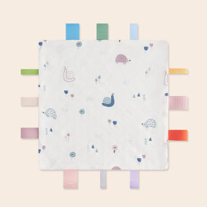 Insular Baby Comfort ผ ้ าขนหนูผ ้ าฝ ้ ายผ ้ าพันคอผ ้ าห ่ มนุ ่ มทารกแรกเกิด Sleeping ตุ ๊ กตาเด ็ กแฟชั ่ น Sleep ของเล ่ น Soothe Appease Bibs