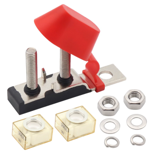 100-300A Automotive Double Fuses Holder Set With Waterproof Sealed Design For Direct Current Charging Pile Safety