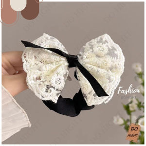 พร้อมส่ง⚡ มีเก็บเงินปลายทาง💸 ยางรัดผมลูกไม้  สไตล์เกาหลี (ราคาต่อ 1 ชิ้น) : Do hight