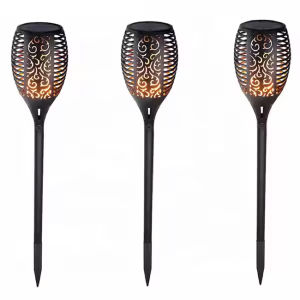 LED Light Sensor Solar Fire Light Outdoor Fire Light Waterproof Garden Decoration Light/Lampu Solar Pelita