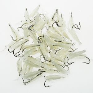 Mồi câu giả tôm có móc inox 1.3g/5cm