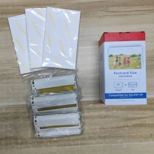 Compatible with Canon KP-108 Selphy CP1300 Photo Paper and Ink Cartridge White KP-36in