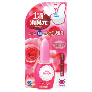 Kobayashi Sawaday One Drop Toilet Deodorizer Instant Cleaning Mint/Rose Scent 20ml Japan Import