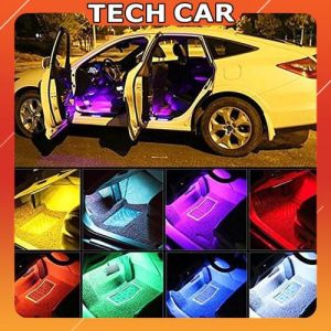 🍁𝐅𝐑𝐄𝐄𝐒𝐇𝐈𝐏🍁[72 LEDS] Đèn Led Gầm Ô Tô - Đèn Led Gầm Ghế Ô Tô Cảm Biến Đổi Màu Theo Nhạc Có Remote Điều Khiển