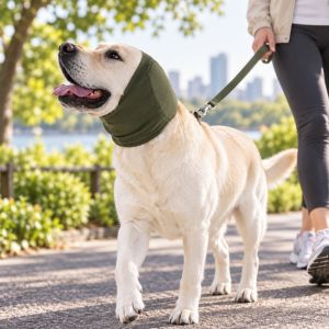 GENENIC Anti Anxiety Dog Calming Earmuff Soundproof Soft Noise Reduction Earmuffs Dog Accessories Adjustable Dog Grooming Ear Muff Grooming