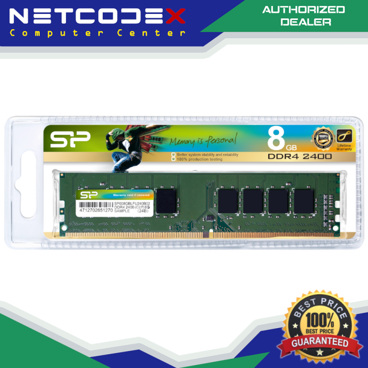 Silicon Power DDR4-2400 16GB メモリ 2枚組 Silicon Power DDR4-2400 8GB メモリ 本体 【公式通販】