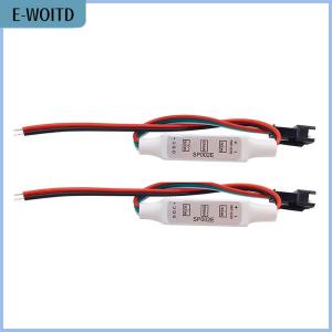【E-WOITD】 Mini SP002E Controller For Pixel LED Strip Light USB 3 4 Key LED Light Strip Music Bluetooth DC5V-24V