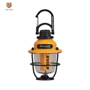 Waterproof LED Tent Lamp with Stepless Dimming for Camping Hiking and Fishing Trips[Ueb Shop]