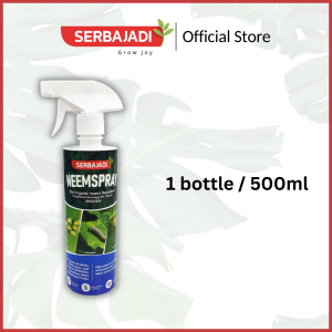 Serbajadi Organic Natural Neem Spray Insect Repellent| Pest Control Organic| For Indoor Organic Spray 500ml