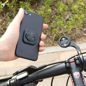 Bike Phone Mount Holder for Bicycle with Strong Adhesive Back Button Design Perfect for Cycling Enthusiasts