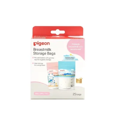 Pigeon Breastmilk Storage Bags 120ml Holiday