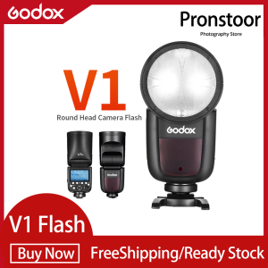 Godox V1 Speedlight V1C V1N V1S V1F V1O V1P TTL HSS 1/8000s Li-ion Battery Speedlite Flash for Canon Nikon Sony Fuji Pentax Olympus
