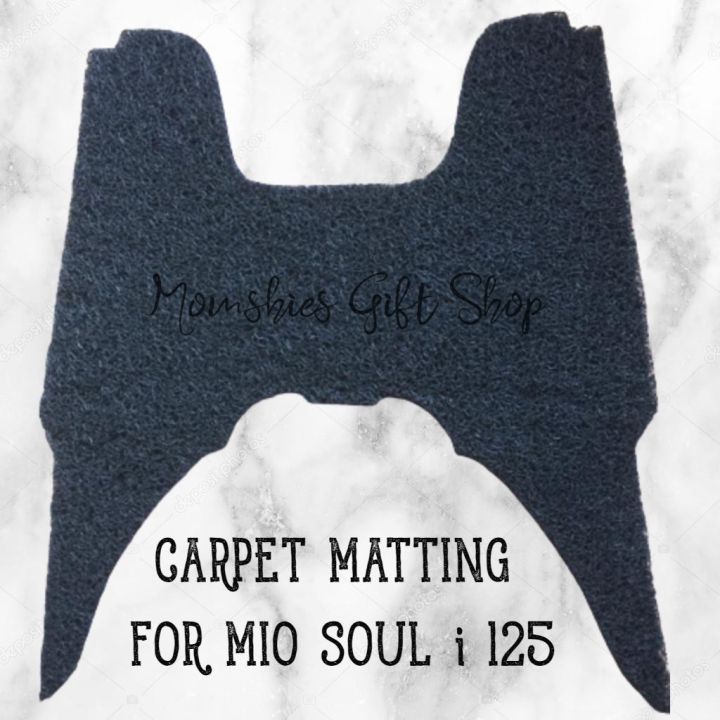 MGS Motorcycle Carpet Noodle For MIO SOUL i 125 Motor Footboard Carpet