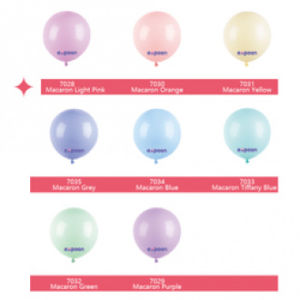 EXPOON 36-inch  Latex Macaron Balloon Party Decorations for Weddings Valentines New Year Chinese New Year Thanksgiving