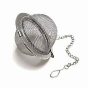 Stainless steel snap tea strainer (Ball/ Sphere) WITH AND WITHOUT HANDLE