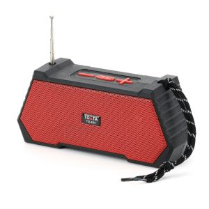 8W Solar-Powered Pembesar Wireless Speaker 1500mAH Bluetooth Portable Speaker HIFI Karaoke Party Speaker with TF‑Card USB & FM Support Audio Penceramah