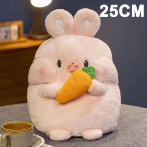 25CM Cabbage Pig Plush Toy Rabbit Stuffed Toy Doll Cute Animal Plushie Soft Toy Kid Birthday Gift