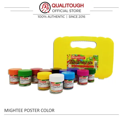 Mightee Poster Paint 1set (12pcs)