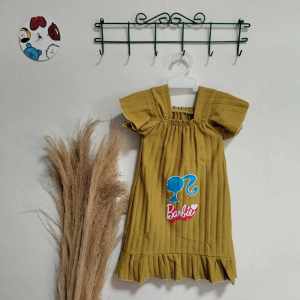 Dress Fuji Anak Bahan Knit Hornet Dress Knits Anak 2 3 4 5 6 7 Tahun Baju Anak Cewek Gambar Barbie