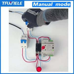 2P Din Rail ATS Dual Power Automatic Transfer Switch Electrical Selector Switches UninterruptedPower[Fast Shipping]