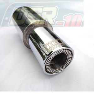 Knalpot mobil racing model HKS Gronel Sedet dengan type suara bass ulem cocok untuk semua jenis mobil berbahan bakar bensin dan solar sepertimobil jazz Mazda Avanza Xenia Veloz Mobilio Pajero Agya panther pickup grandmax dll