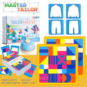 [SG Stock] Tailor Master Shape and Pattern Matching Toy Children Concentration Training