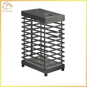 Stainless Steel Holder Wall-mounted Cutlery Display Organizer for Kitchen