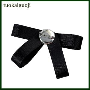 tuokaiguoji Bowtie Imitation Pearl Decorative Velvet Bowtie Casual Shirt Decorative Bowtie For Women