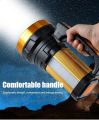 Super bright big flashlight torchlight powerful 1000000lm torch light heavy duty led flashlight high power work light led tochlight waterproof original emergency light lampu torchlight Spotlights Searchlight USB Rechargeable Lantern Long Range For Camping. 