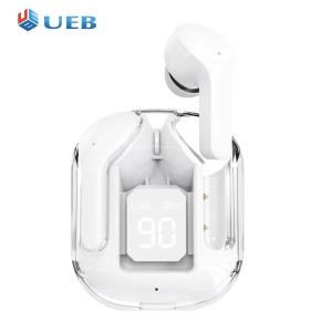 Bluetooth tương thích 5.3 tai nghe Hifi Tai nghe âm thanh nổi LED hiển thị điện màn hình hiển thị kỹ thuật số Earbuds cho thể thao ngoài trời