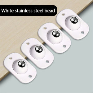 4Pcs/Set Universal Convenient Furniture Self Adhesive 360 Degree Rotatable Wheel Home Storage Box Rubbish Bin Bottom Mounted