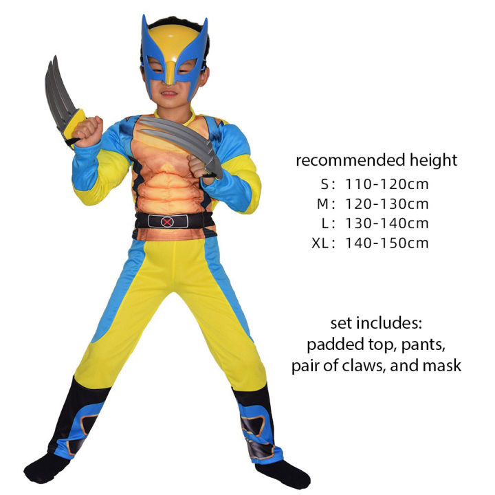 Wolverine store costume kids