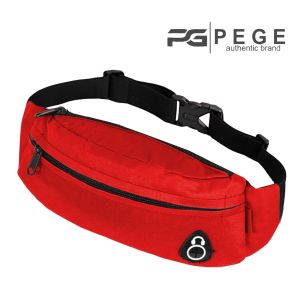 Tas Selempang Waistbag Pria Model Polos Tas Pinggang Kasual Untuk Sehari Hari - PG - 8875