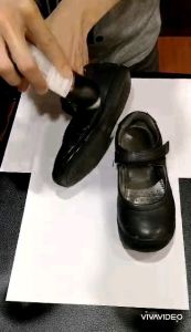 BUFALO Self Shine 75 ml. (Black) ฟองน้ําเติมสีเคลือบเงารองเท้า ฟองน้ําขัดรองเท้า 75 มล. (สีดํา)