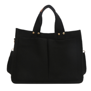 Korean Casual Women Handbag Beg Tangan Wanita Office Sling Bag Tote Canvas Shoulder Perempuan Beg Tangan 韩式帆布包韩版包