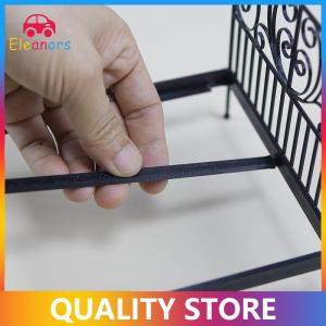 [Eleanor] 1 12 Dollhouse mô phỏng giường Châu Âu với nệm gối Quilt búp bê nhà sắt nghệ thuật giường đôi phòng ngủ đồ nội thất trang trí đồ chơi