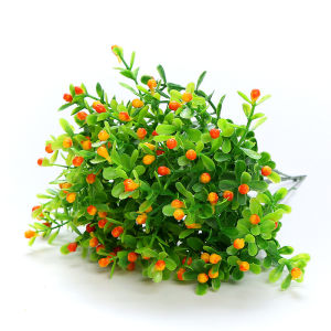 Mini simulation fake flowers green plant potted decoration plastic plant flower list