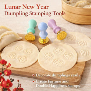 Fortune &amp Longevity Dumpling Molds For Family Gatherings  Multi-functional Kitchen Tools For Cooking And Eco-friendly Culinary Culture